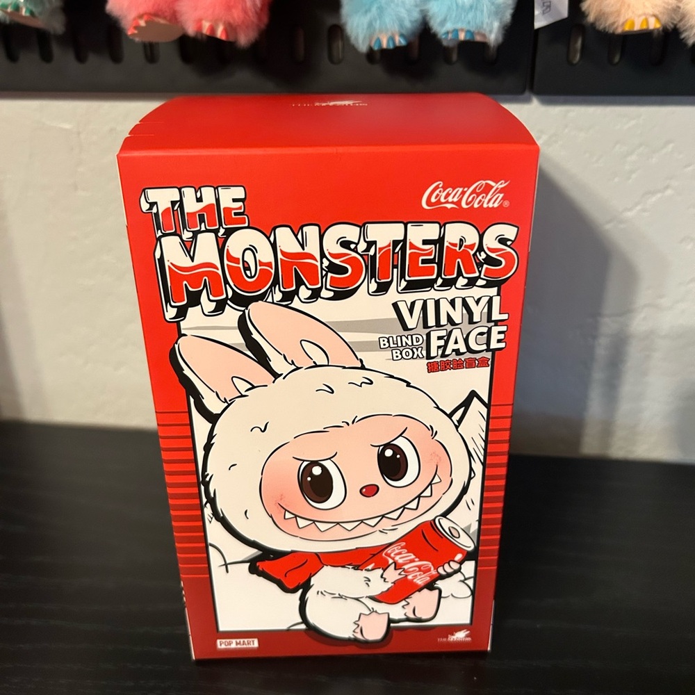 Unopened Pop Mart Coca Cola Labubu - Happy Factor